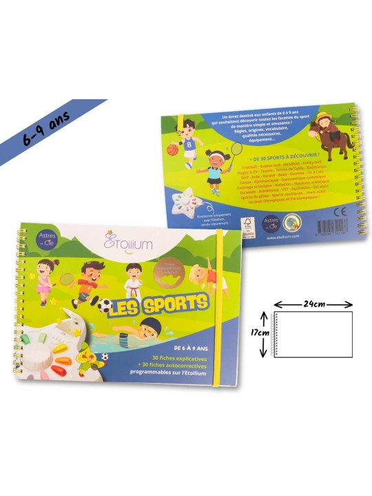Livret Etoilium - Les sports - 30 Fiches