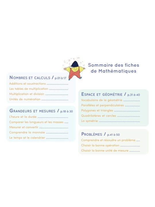 Chevalet  – Français et Mathématiques - Etoilium - 50 Fiches