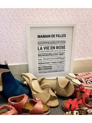 Affiche "Maman de filles" - Tout est dit