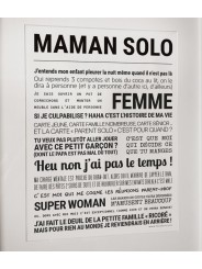 Affiche "Maman solo" - Tout est dit