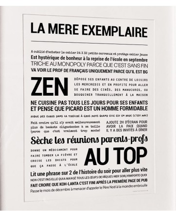 Affiche "La mère exemplaire" - Tout est dit