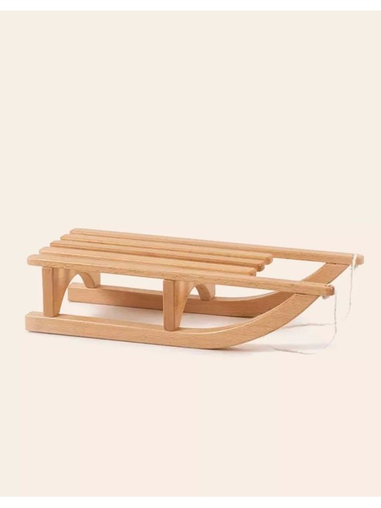 Luge en bois pour poupée - Minikane