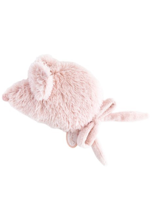Peluche Souris rose MAUDE 14CM - Dimpel