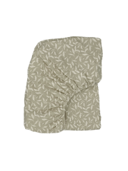 Drap housse 60x120cm Leaves - Zakuw