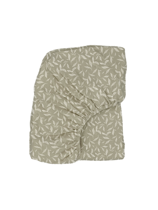 Drap housse 60x120cm Leaves - Zakuw