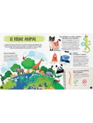 Le coffret du méga atlas des animaux  - Sassi