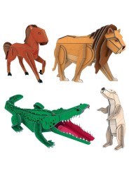 Le coffret du méga atlas des animaux  - Sassi