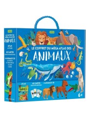 Le coffret du méga atlas des animaux  - Sassi