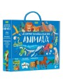 Le coffret du méga atlas des animaux  - Sassi