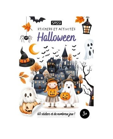Stickers & activités - Halloween - Sassi