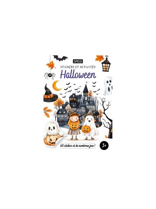 Stickers & activités - Halloween - Sassi