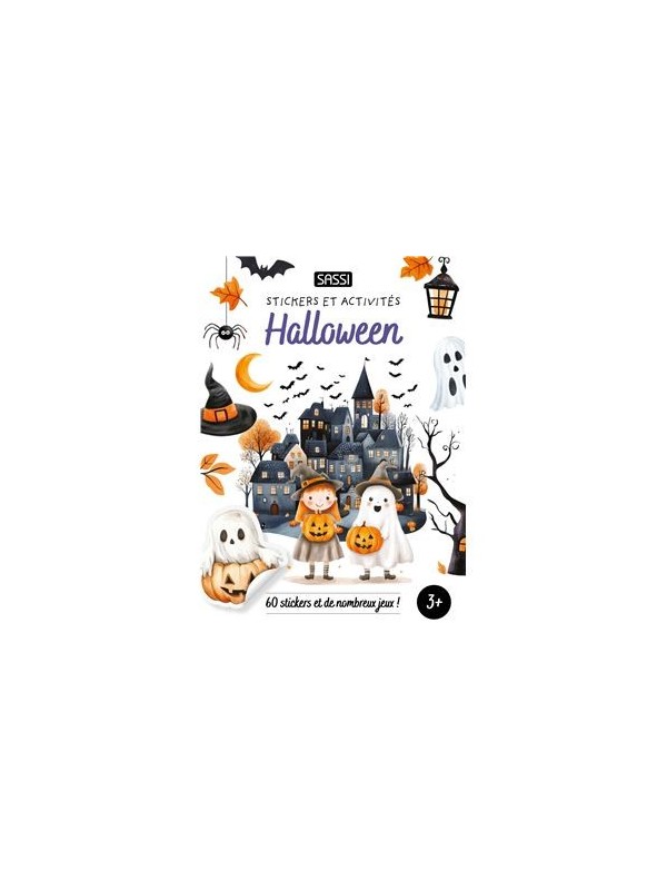 Stickers & activités - Halloween - Sassi