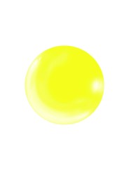 Vernis à l'eau pour enfants néon jaune - Ananas - Inuwet