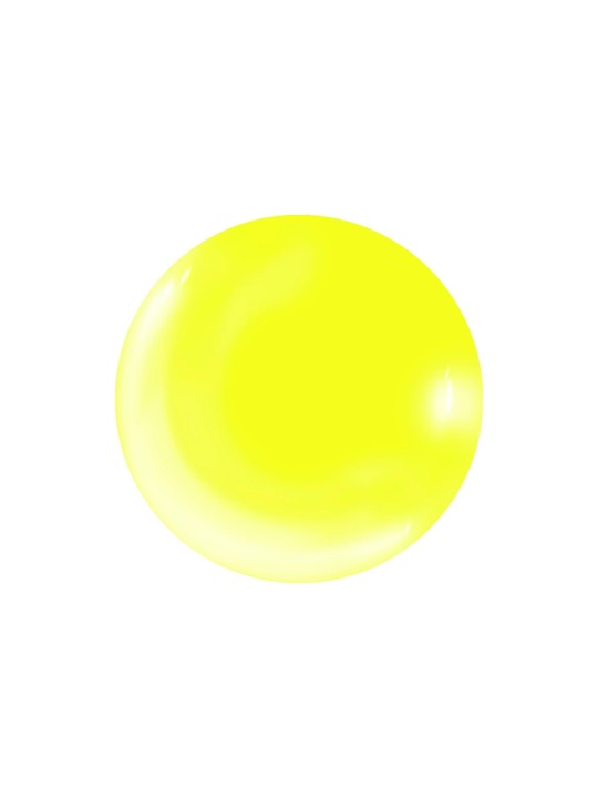 Vernis à l'eau pour enfants néon jaune - Ananas - Inuwet