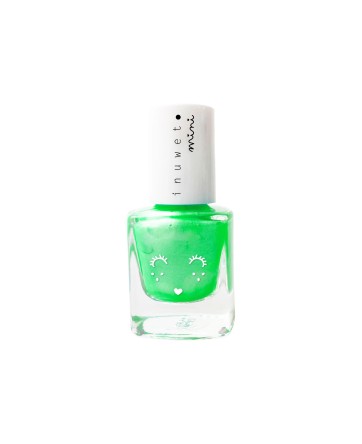 Vernis à l'eau pour enfants néon vert - Pastèque - Inuwet