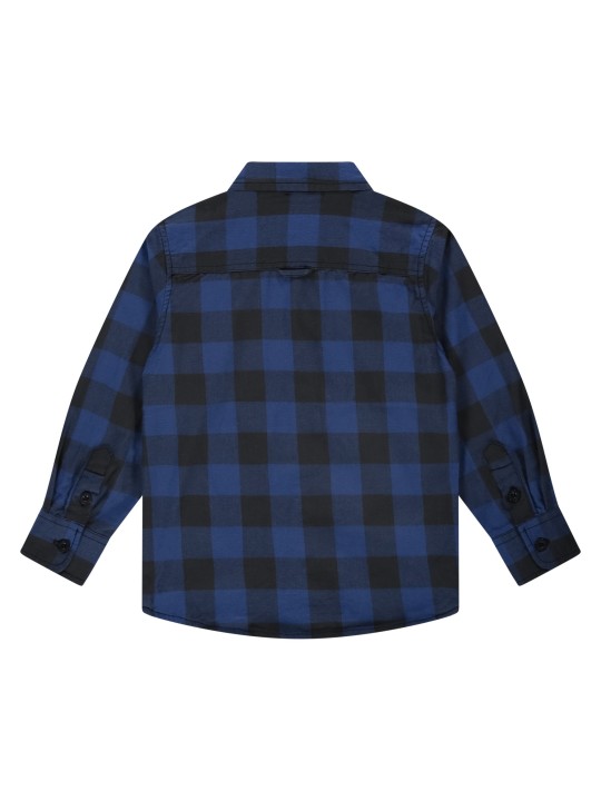 Chemise bleue à carreaux - Basketball - Stains & Stories
