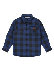 Chemise bleue à carreaux - Basketball - Stains & Stories