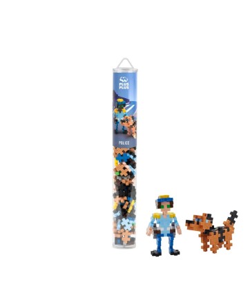 Tube Police – 100 Pcs - Plus Plus