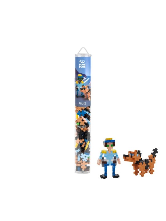 Tube Police – 100 Pcs - Plus Plus
