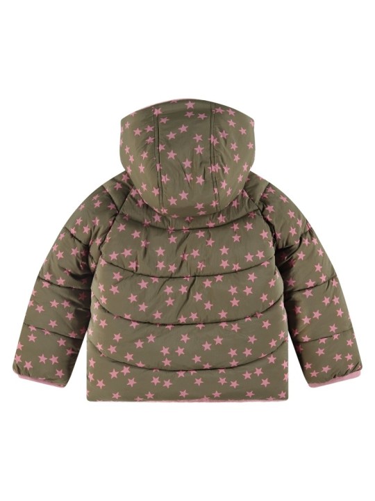 Veste Rose Réversible étoiles  - Stains & Stories