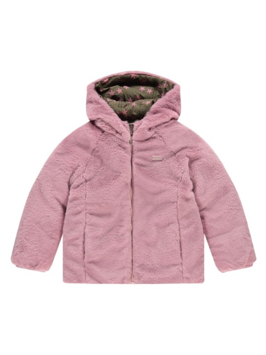 Veste Rose Réversible étoiles  - Stains & Stories