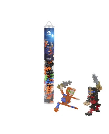 Tube Ninjas – 100 Pcs - Plus Plus