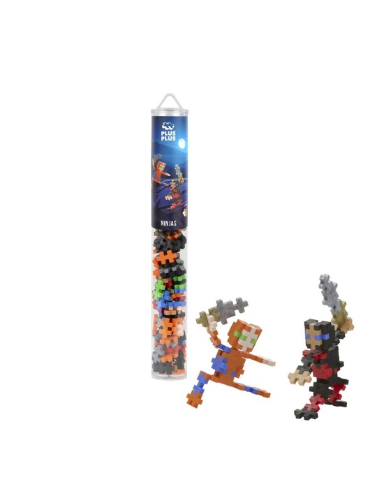 Tube Ninjas – 100 Pcs - Plus Plus
