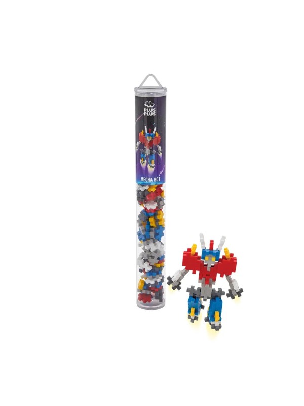 Tube Mecha Bot – 100 Pcs - Plus Plus