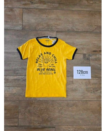 T-SHIRT BLUE REBEL - 128 CM