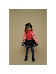 Jupe à sequins anthracite - Queen of hearts - Jubel