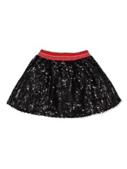 Jupe à sequins anthracite - Queen of hearts - Jubel