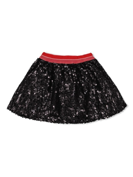 Jupe à sequins anthracite - Queen of hearts - Jubel