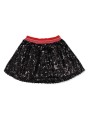 Jupe à sequins anthracite - Queen of hearts - Jubel