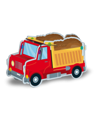 Mega box Arts & Crafts "Les véhicules" - Sassi