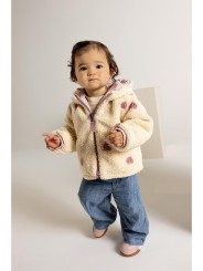 Veste Teddy cœur réversible - Noppies