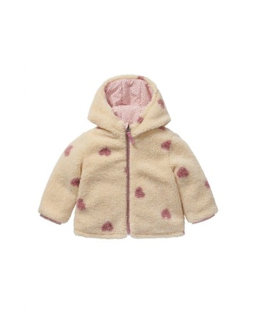 Veste Teddy cœur réversible - Noppies