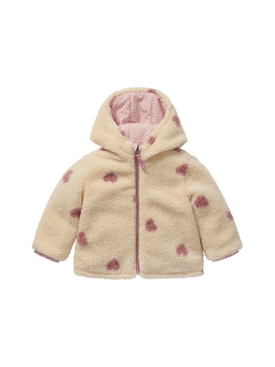 Veste Teddy cœur réversible - Noppies